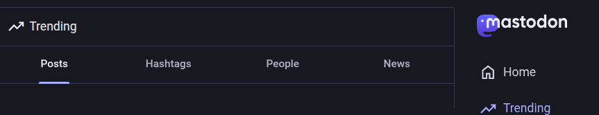 Trending on Mastodon